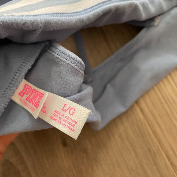 PINK (By Victoria’s Secret) Blue Wireless Bralette - Picture 7 of 11